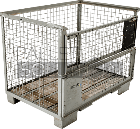 Gitterbox Gitterbox - fém raklap - Gitterbox bérlés - Pallet Solution Kft.